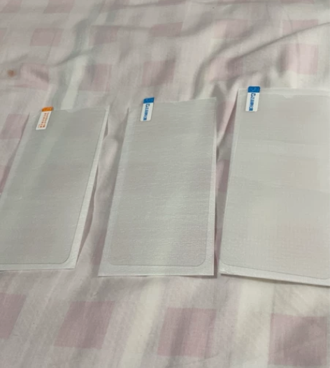 红米9手机钢化膜，三个钢化膜，电镀加强抗指...