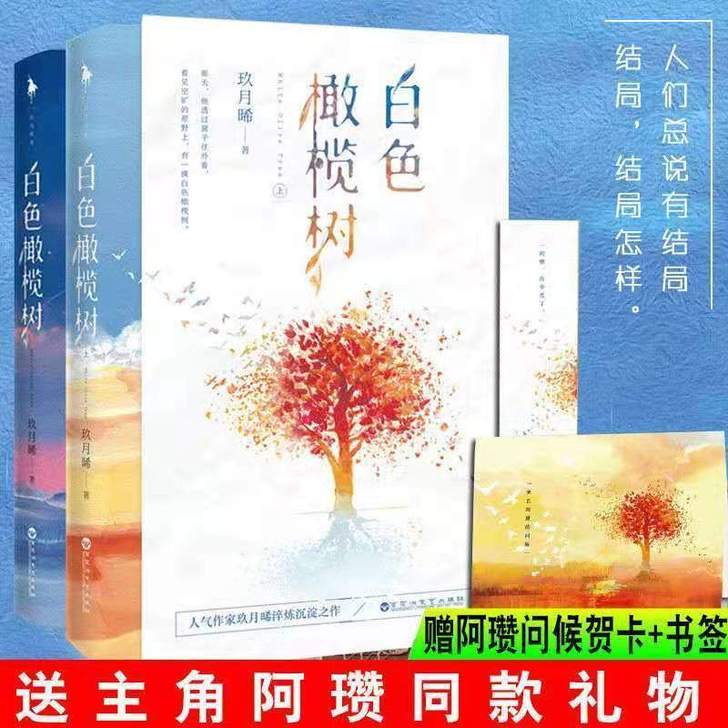 全新 现货！！！白色橄榄树 玖月晞 青春文...