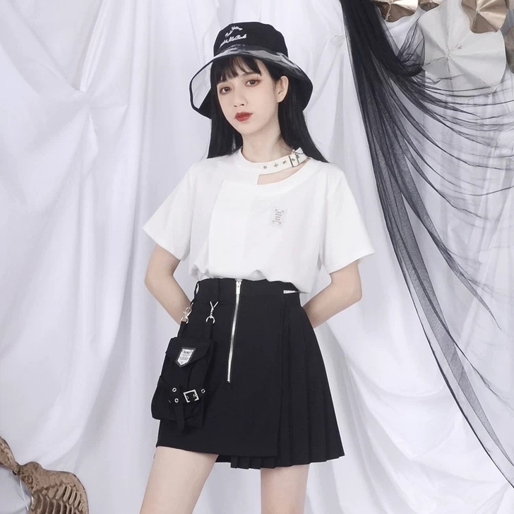 【出】只剩下裙了。苛其灵 原创暗黑可拆卸口...