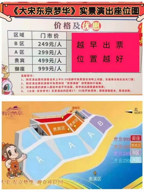 开封大宋东京梦华优惠票,清明上河园大宋东京...