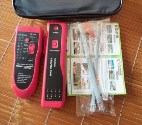 POE寻线仪网络测试仪 网线检测器对线器抗...