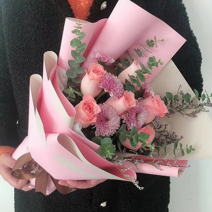 花束 花篮 新上百合