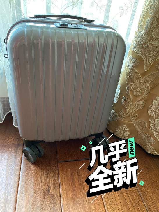 ito儿童拉杆箱15寸银色，给双胞胎女儿买...