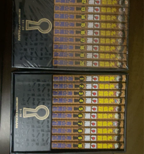 名侦探柯南简体中文版，1到20，一盒拆过 ...