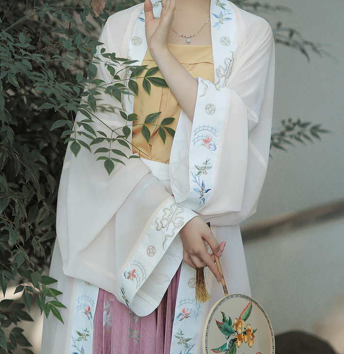 兰若庭 汉服 宋制 百迭 宋抹 对襟 吊带...