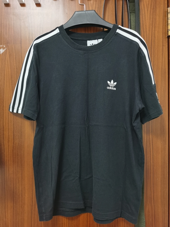 Adidas/三叶草套头复古经典圆领短袖T恤