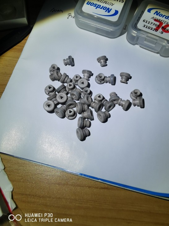 压电阀撞针引导环 都是使用过的 提前沟通...