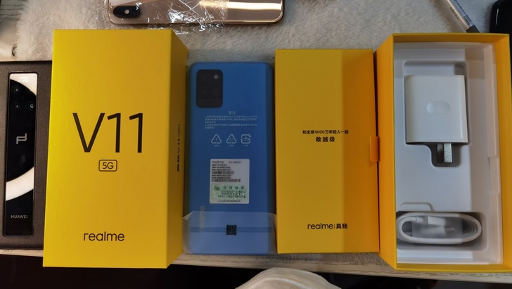 realme 真我v11 双模5g手机。续...