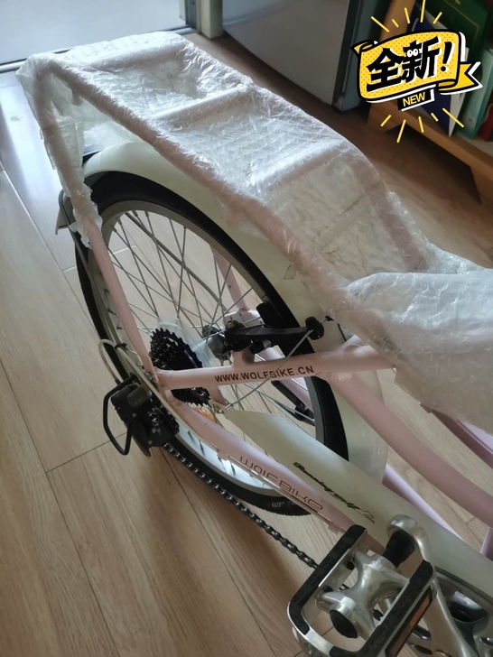 全新的，买回来一直没有骑过，适合初中生骑