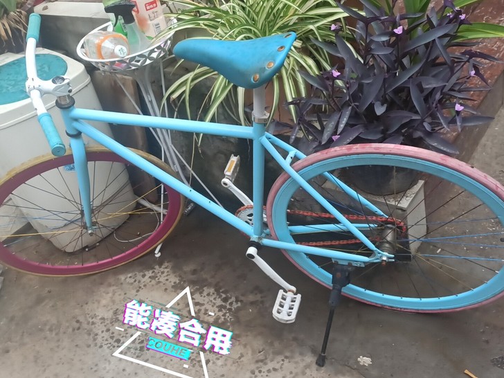 闲置自行车,颜值很高,