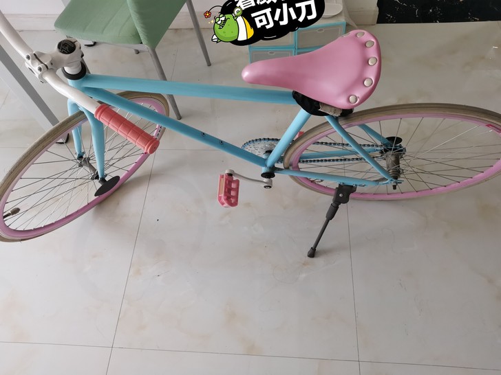 出闲置死飞自行车,同城自取,可小刀