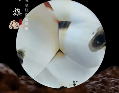 精品象形 【国旗】 ⭕五星红旗迎风飘扬，胜...