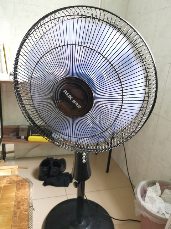 奥克斯风扇,去年夏天买的,5叶扇