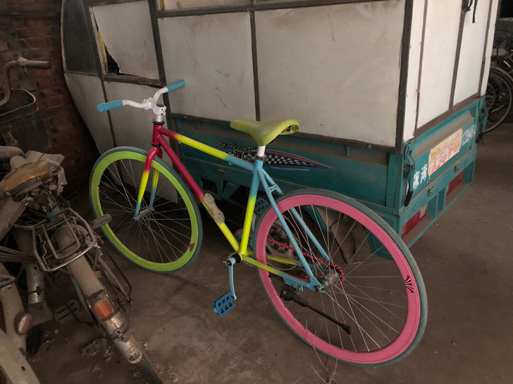 死飞自行车