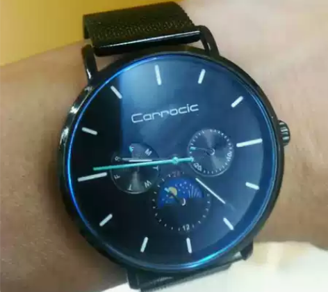 CARROCIC 石英腕表，走时正常，表盘...