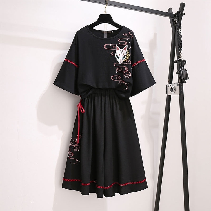 大码女装新款改良汉服女夏季小清新中国风显瘦...