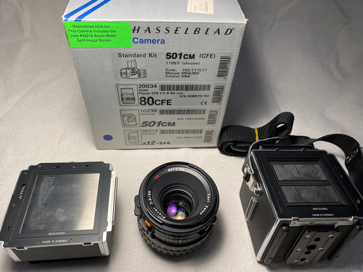 Hasselblad 哈苏501cm 自用...