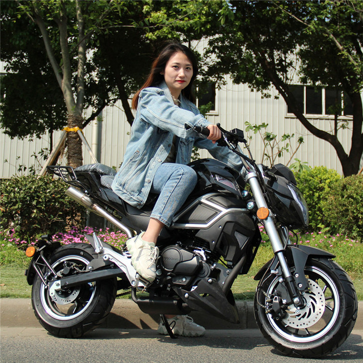 灵格200CC迷你街车小飞鹰可上牌摩托车国...