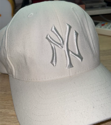 MLB纽约NY洋基队运动休闲白色潮牌棒球帽...