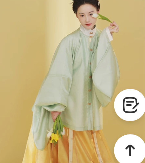 裳宫语 裳宫语草虫望月明制汉服女中国风正品...