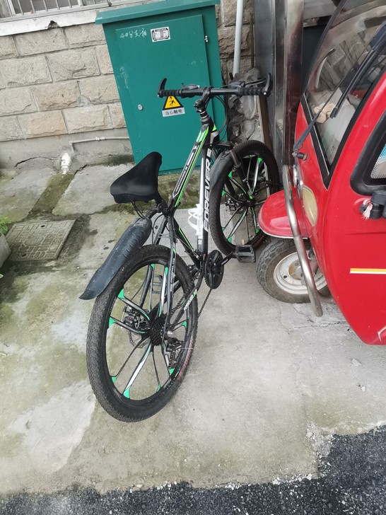 永久自行车 8成新 没骑俩天 放在那积...