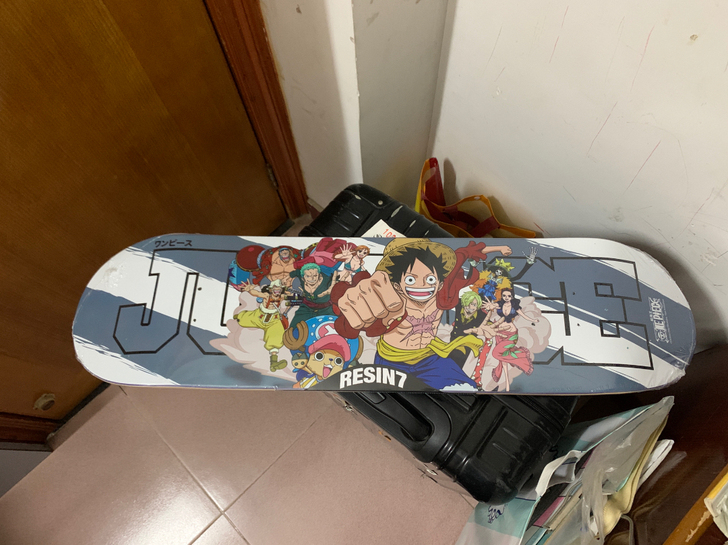 JUSTICE 滑板联名海贼王团队板面
