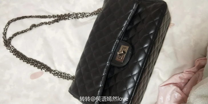 萨贝尼女包新款单肩包女士包包菱格链条斜挎包...
