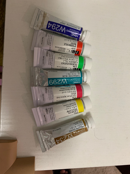 荷尔拜因 水彩