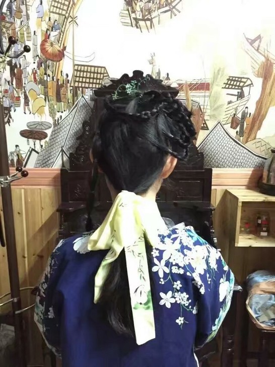 汉服司南阁绝版印花袄