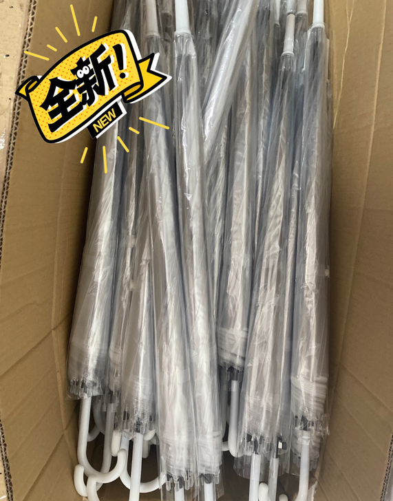 透明雨伞 清仓全新未拆封