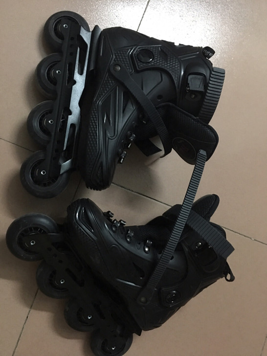 轮滑鞋，三分钟热度买的