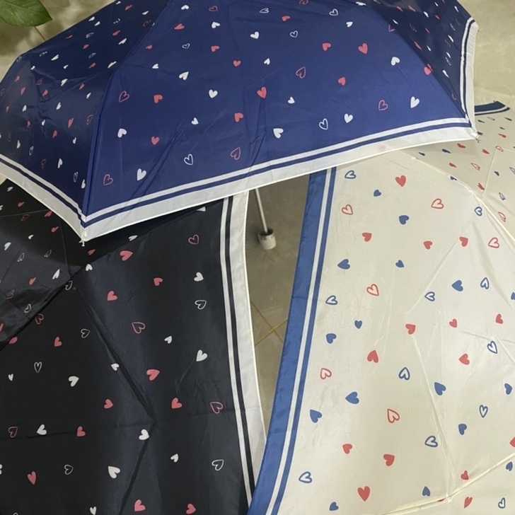 日系小爱心伞