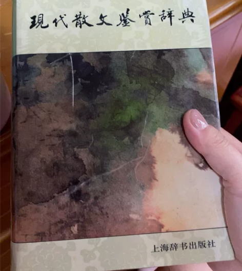 现代散文鉴赏辞典 成色如图 非偏远包邮 感...