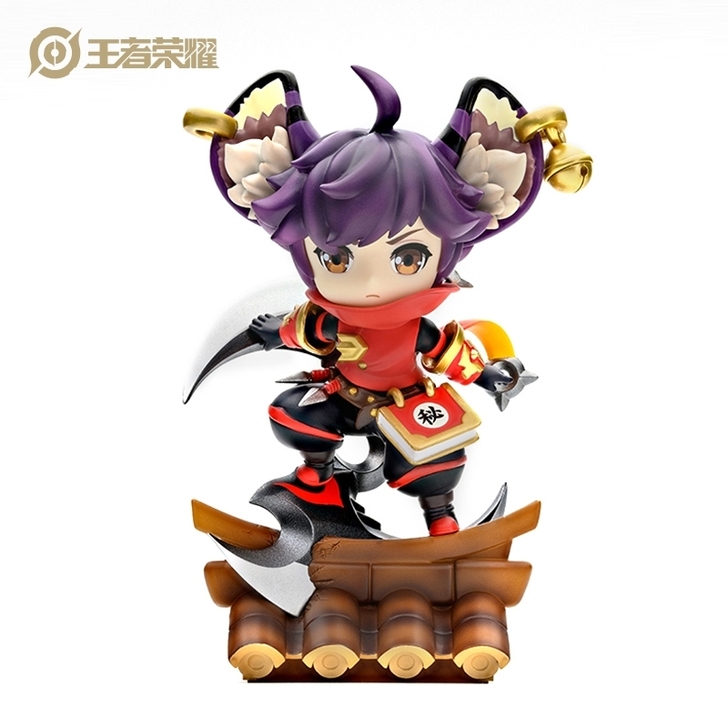 王者荣耀官方正版 王都密探李元芳Q版手办 ...