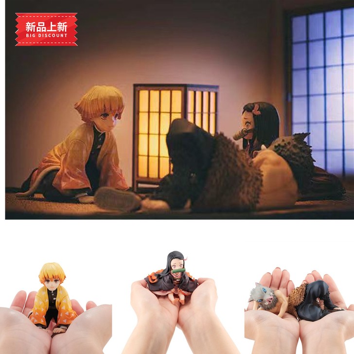 鬼灭之刃 掌上系列炭治郎 嘴平尹之助 灶门...