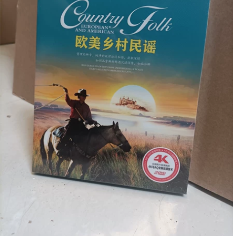 欧美乡村民谣Dvd,一盒里面有两张Dvd光...