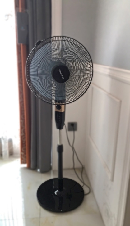 全新长虹电风扇落地扇家用静音摇头机械定时台...