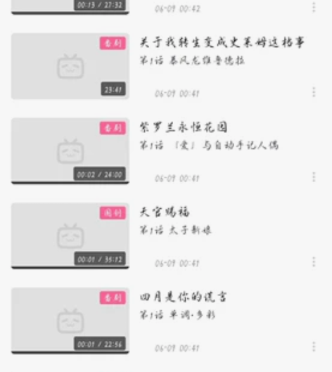 代看b站番,腾讯视频,优酷视频,各种电视剧...