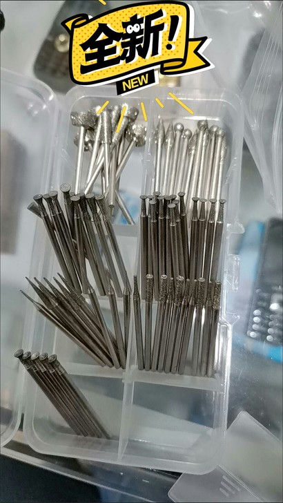 70支金刚石玉雕工具打磨去皮开窗电动金刚石...