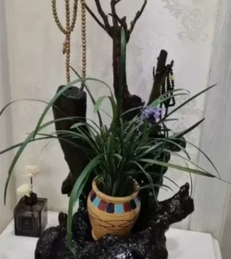 木雕，480入的，感觉和家里装饰不搭，现在...
