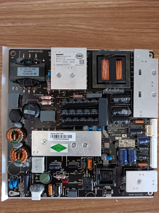 全新麦格米特MP118FL电源板CQC认证