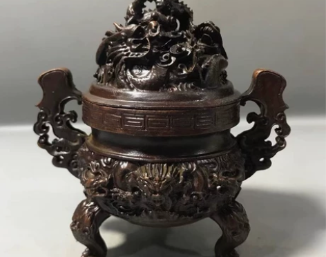 合金铜香薰炉 材质:合金铜 尺寸:高10...