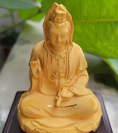 鎏金观音神像-吉祥摆件 新旧程度 :全新 ...