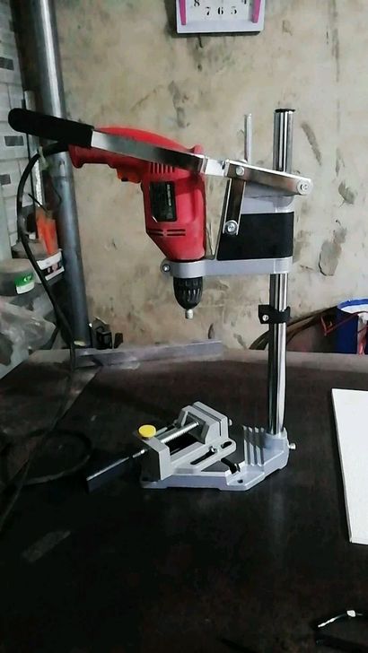手电钻支架家用多功能万用小型电钻变台钻支架...