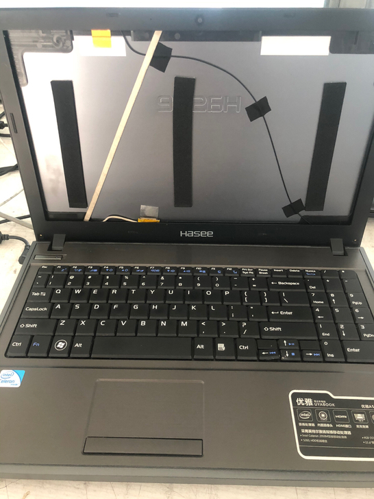 神舟优雅A500C,屏幕坏拆机卖,外壳成色...