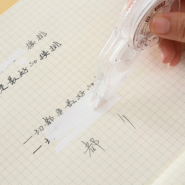 小羊宝修正带大容量涂改带学生学习用品改正带...