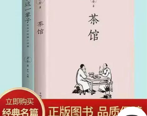 茶馆老舍 我这一辈子 老舍的书现当代经典小...