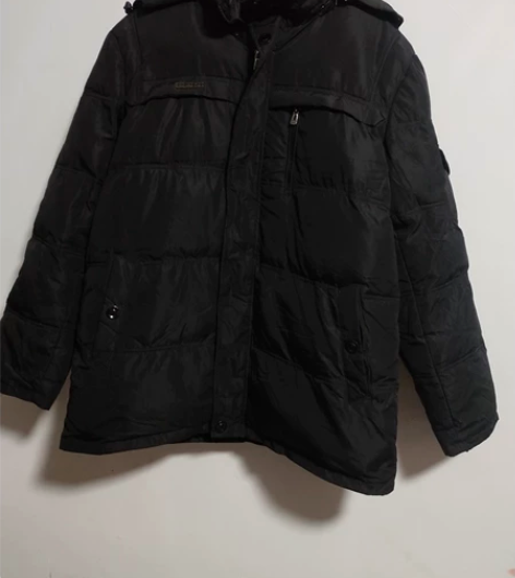 正品 千羽洁 男羽绒服  成色如图 图片实...