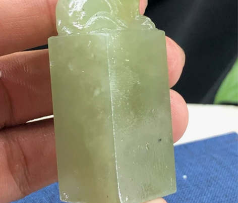 结晶丹东绿洞石 丹东老货放越久越绿 包邮...