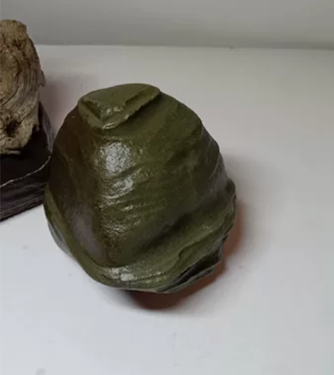 新疆小草湖绿泥石 戈壁原石造景 小摆件奇石...